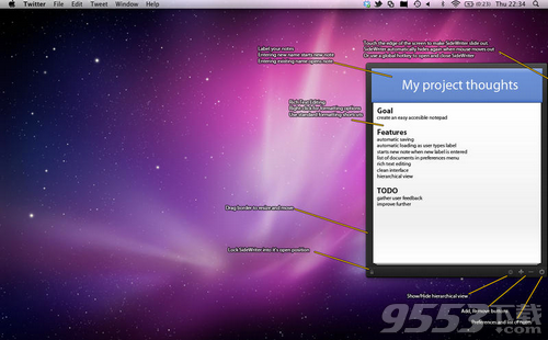 SideWriter Mac版