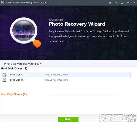 IUWEshare Photo Recovery Wizard(照片恢复工具) v7.9.9.9破解版