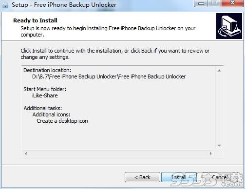 iLike Free iPhone Backup Unlocker(iPhone备份解锁工具)