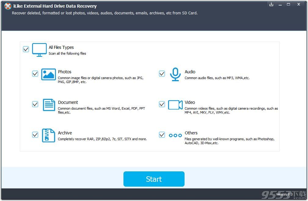 iLike External Hard Drive Data Recovery(移动硬盘数据恢复器)