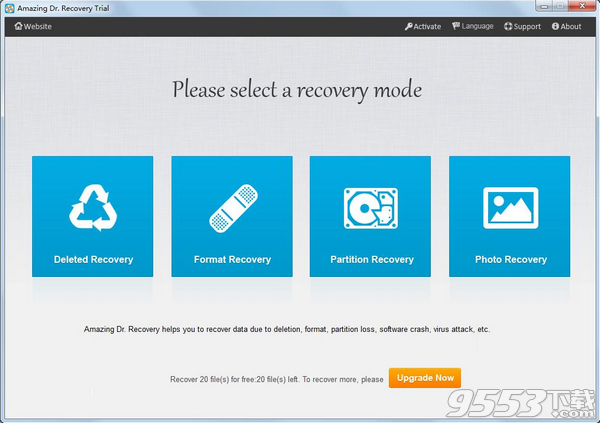 Amazing Dr. Recovery(数据恢复软件) v5.8.8.8最新版