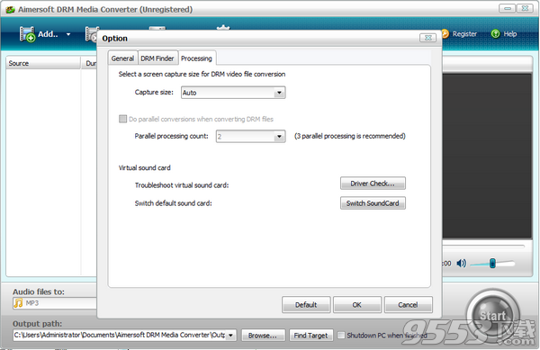 Aimersoft DRM Media Converter(DRM破解工具) v1.6最新版