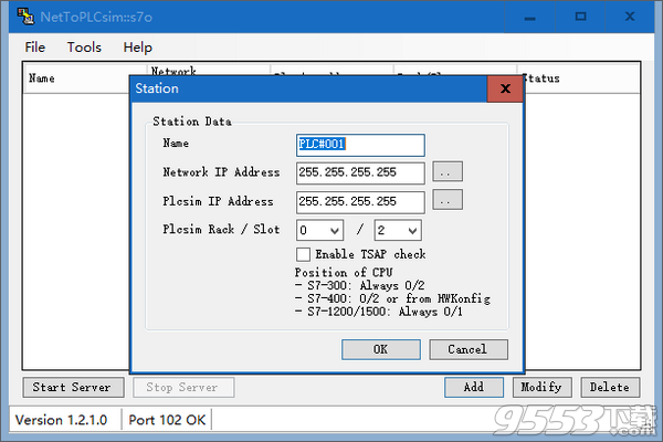 Nettoplcsim S7o(西门子PLC连接软件) v1.2绿色版