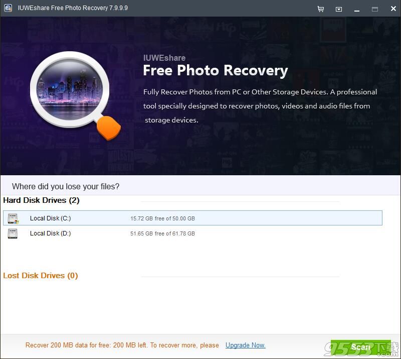 IUWEshare Free Photo Recovery(照片恢复工具)