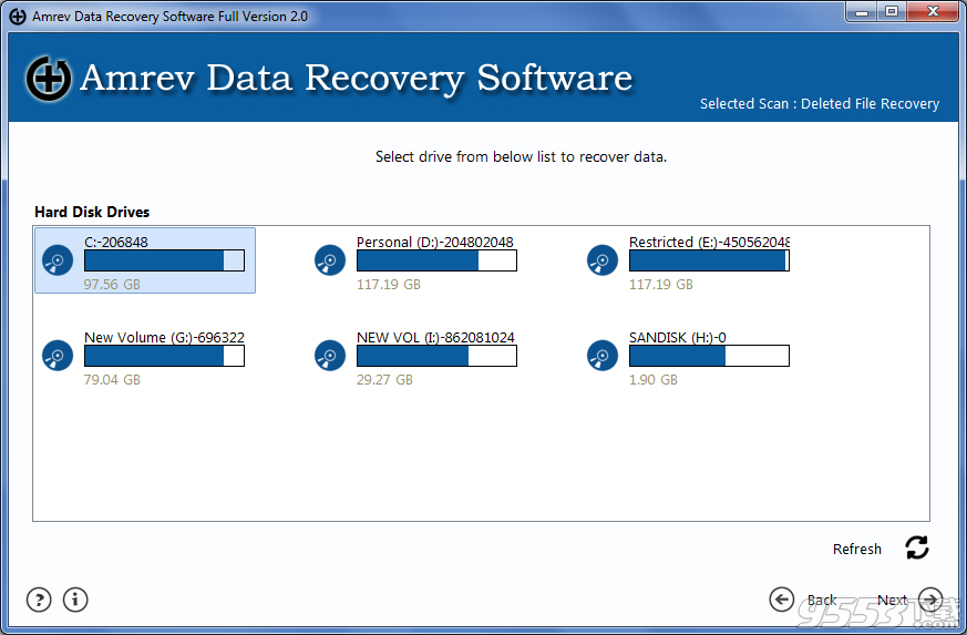 Amrev Data Recovery(數(shù)據(jù)恢復軟件)