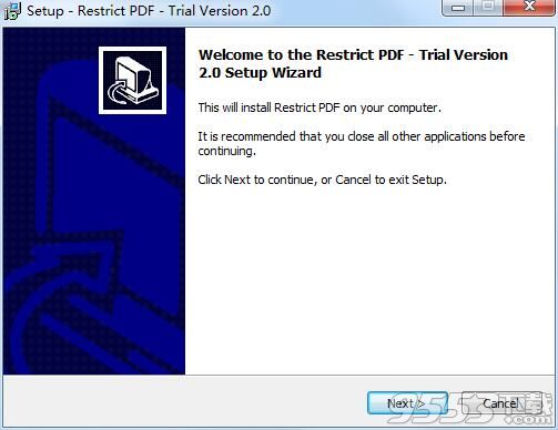 PCVARE Restrict PDF(PDF加密工具)