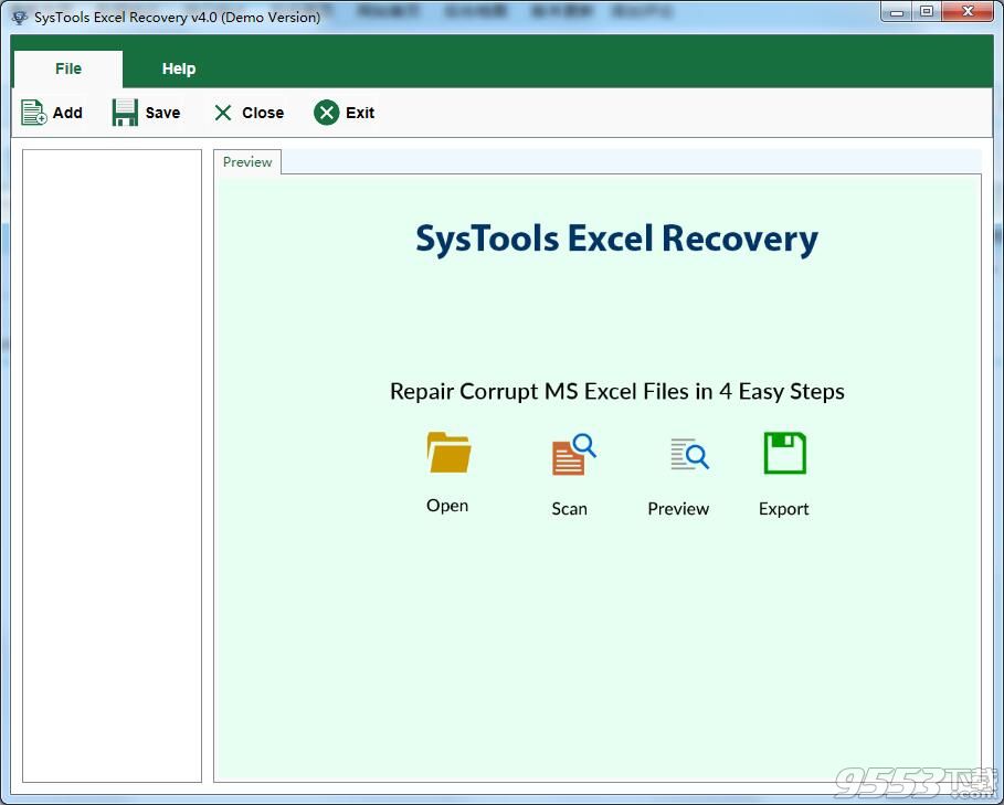 SysTools Excel Recovery(文档修复工具)