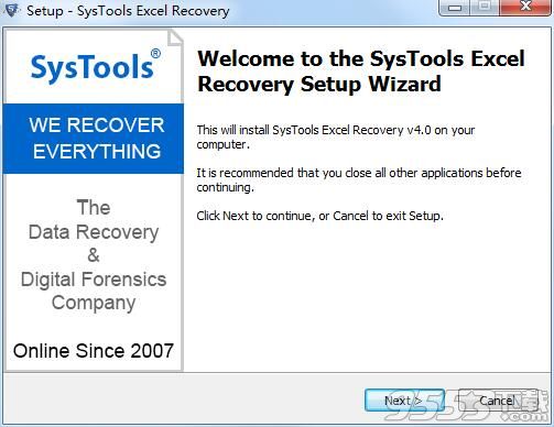 SysTools Excel Recovery(文档修复工具)