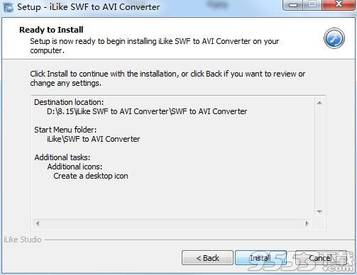 iLike SWF to AVI Converter(格式转换工具)