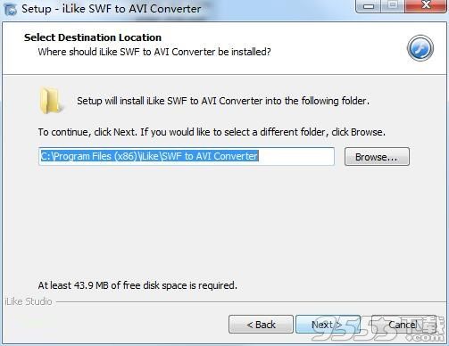 iLike SWF to AVI Converter(格式转换工具)