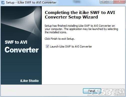 iLike SWF to AVI Converter(格式转换工具)