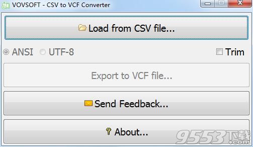 CSV to VCF Converter(CSV转VCF工具)