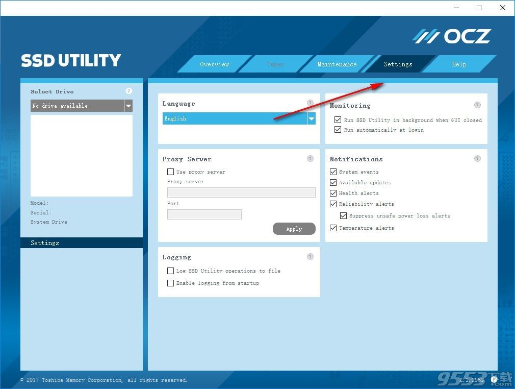 OCZ SSD Utility(OCZ固態(tài)硬盤管理)