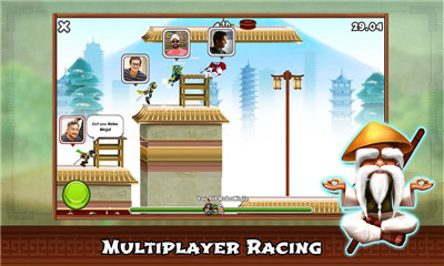 忍者競(jìng)賽多人跑酷Ninja Fun Race最新版截圖1