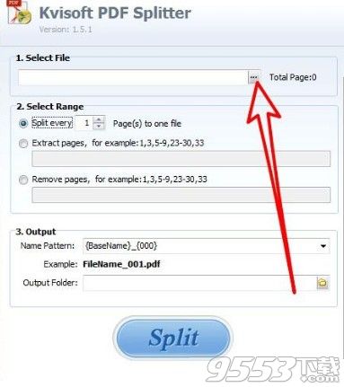 Kvisoft PDF Splitter(PDF分割工具)