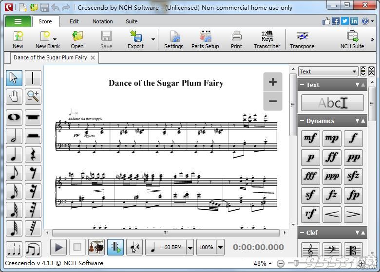 Crescendo Music Notation Editor(樂譜編輯工具)