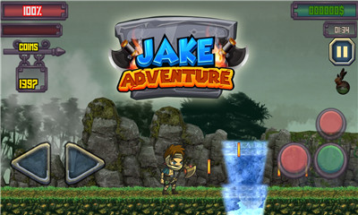 杰克冒险跳台与战斗探索手游