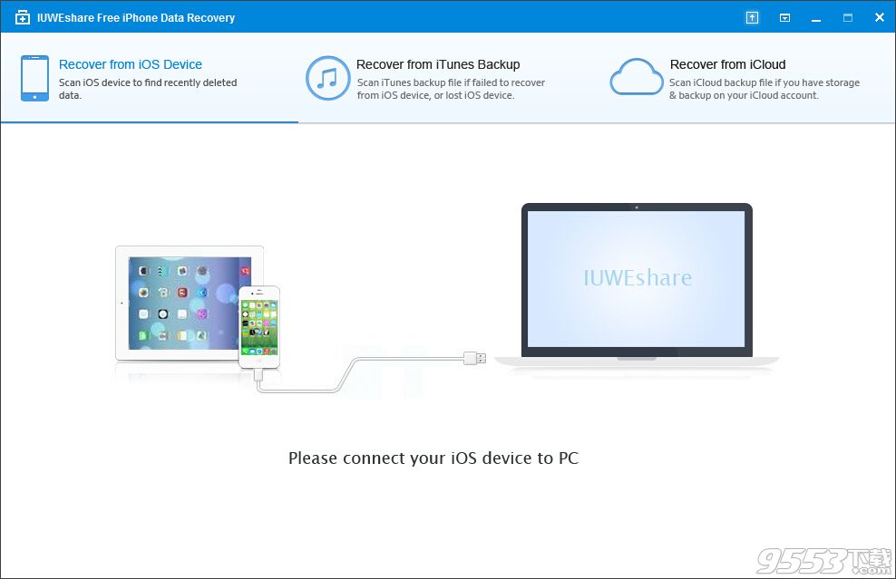 IUWEshare Free iPhone Data Recovery(iPhone数据恢复工具)