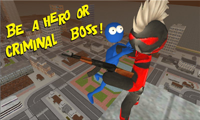 人类绳索英雄游戏下载-人类绳索英雄Stickman Rope Hero手游下载v1.0图2