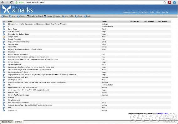 Xmarks书签收藏管理插件