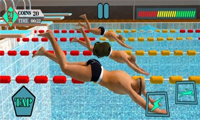 夏季运动游泳比赛苹果版截图1