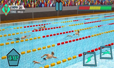 夏季运动游泳比赛苹果版截图4