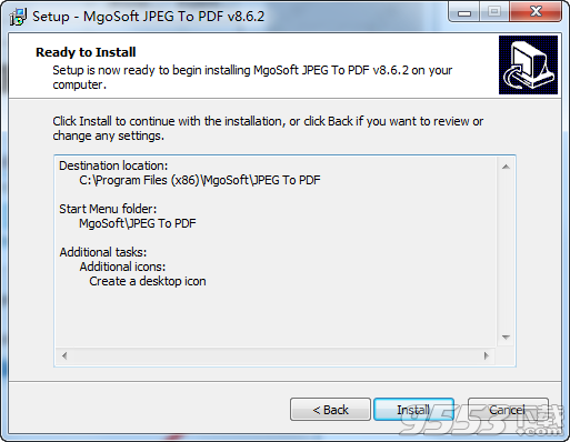 Mgosoft JPEG To PDF Converter(JPEG到PDF转换器)