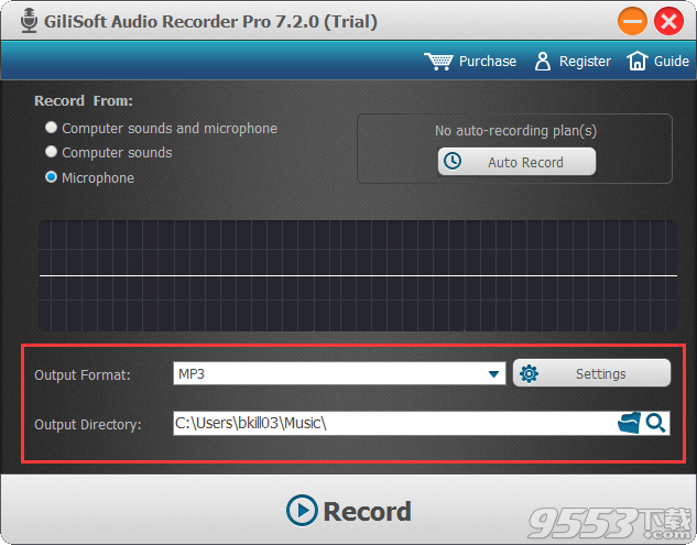 GiliSoft Audio Recorder Pro(录音软件)