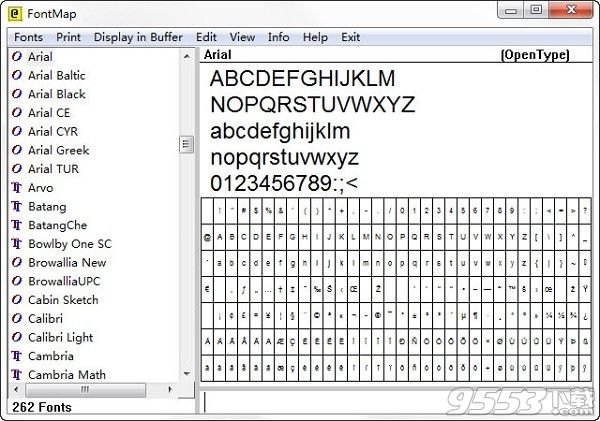 FontMap(字体设计工具)