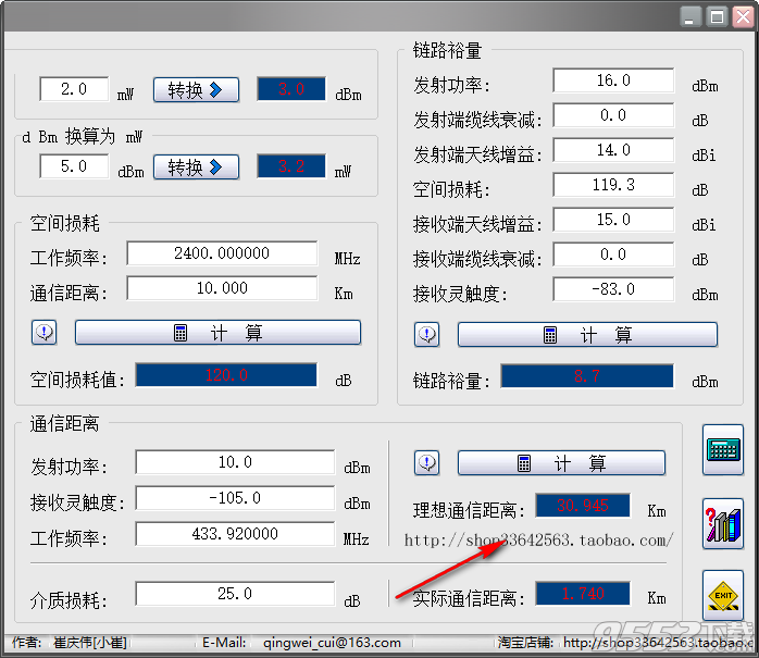 RF Calculators