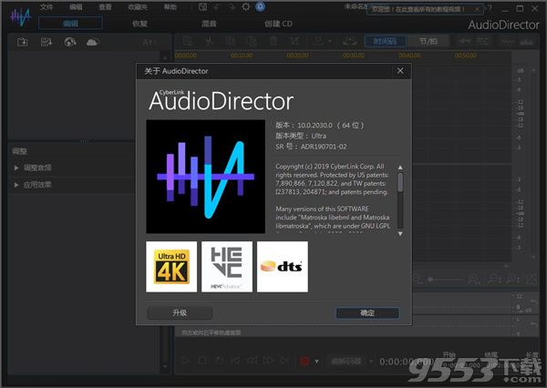 CyberLink AudioDirector v10.0.2030.0 中文汉化版