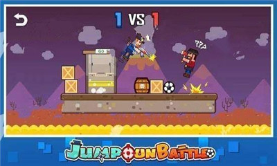 跳跃枪战Jump Gun Battle安卓版截图4