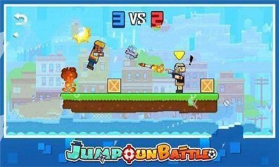 跳跃枪战Jump Gun Battle安卓版