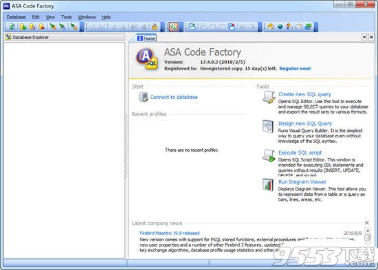 ASA Code Factory(数据库管理工具)
