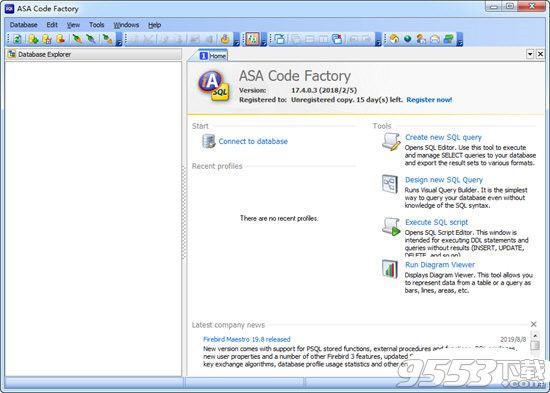 ASA Code Factory(數(shù)據(jù)庫管理工具)