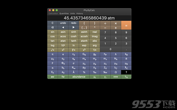 PhySyCalc Mac版