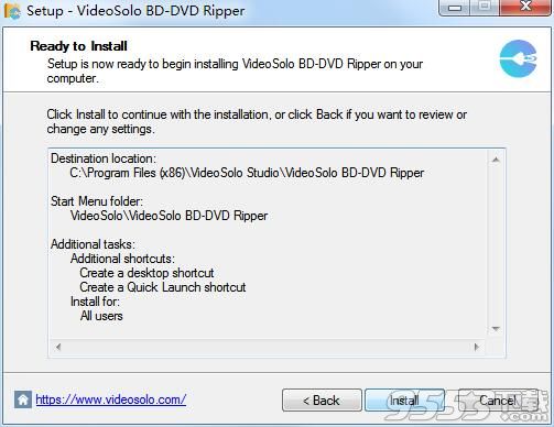 VideoSolo BD-DVD Ripper(视频转换器)