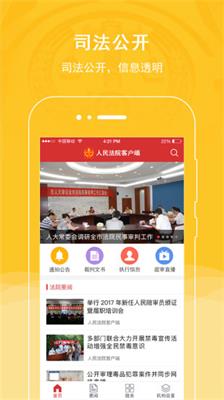 枣阳市人民法院手机版截图4