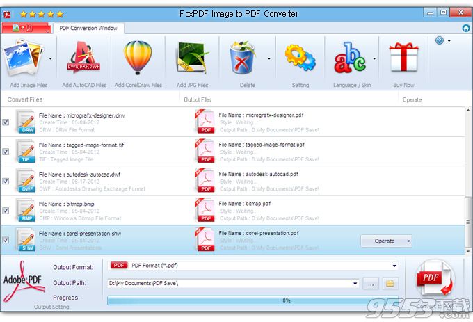 FoxPDF Image to PDF Converter(图片转PDF工具)