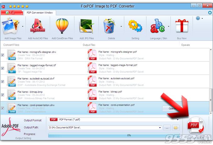 FoxPDF Image to PDF Converter(图片转PDF工具)