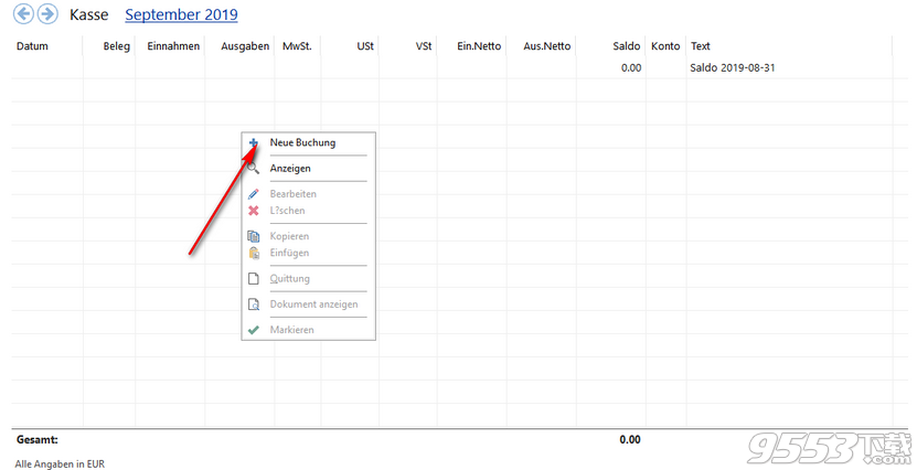 SoftwareNetz Cash Book(记账软件)