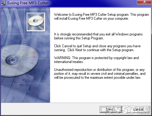 Eusing Free MP3 Cutter(音频处理软件)