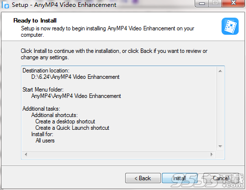 AnyMP4 Video Enhancement