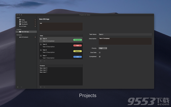 Projects Tasks Mac版