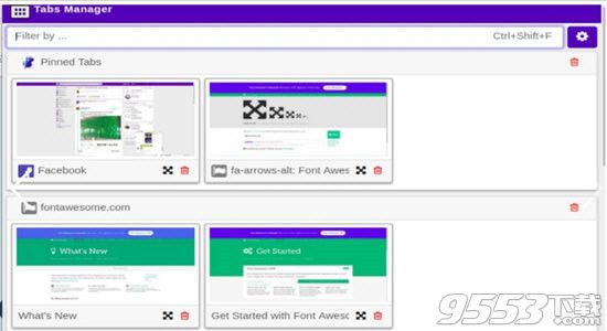 Tabs Manager(Chrome標(biāo)簽頁(yè)快速切換插件)