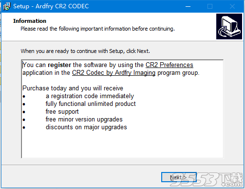 CR2 Codec(CR2编解码器)