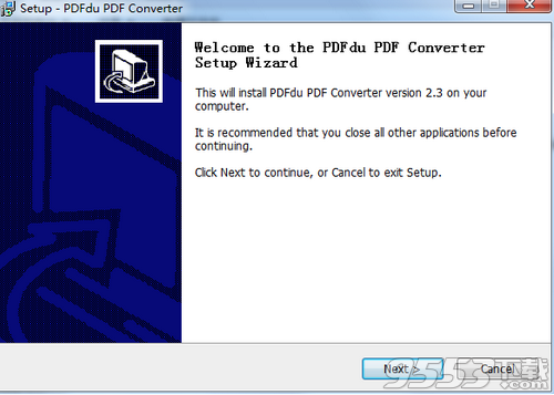 PDFdu PDF Converter(PDF文档格式转换工具)