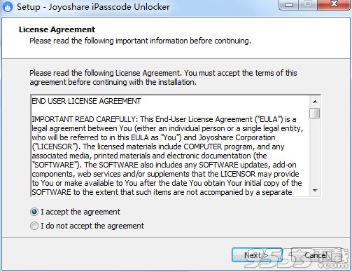 Joyoshare iPasscode Unlocker(iOS設(shè)備解鎖軟件)