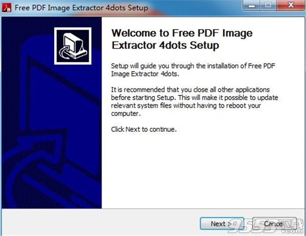 Free PDF Image Extractor 4dots(PDF圖片提取軟件)