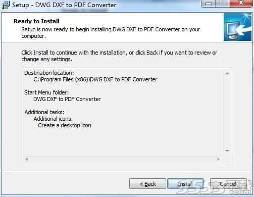 DWG DXF to PDF Converter(DWG转换为PDF工具)